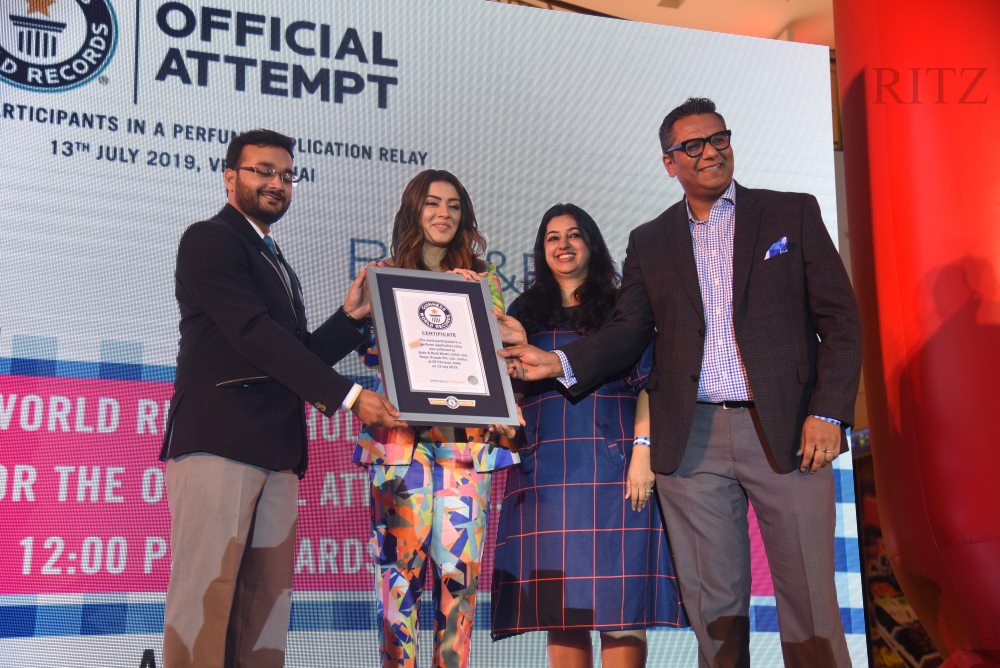 Bath & Body Works India Makes its Way into the Guinness World Records