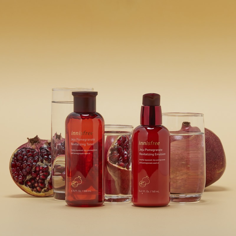 Innisfree Presents Jeju Pomegranate Revitalizing Range RITZ