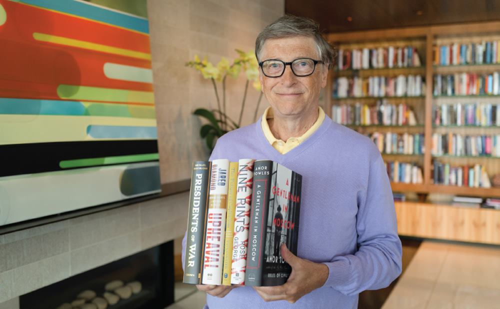 What Bill Gates Is Reading Right Now, Including David Foster Wallace