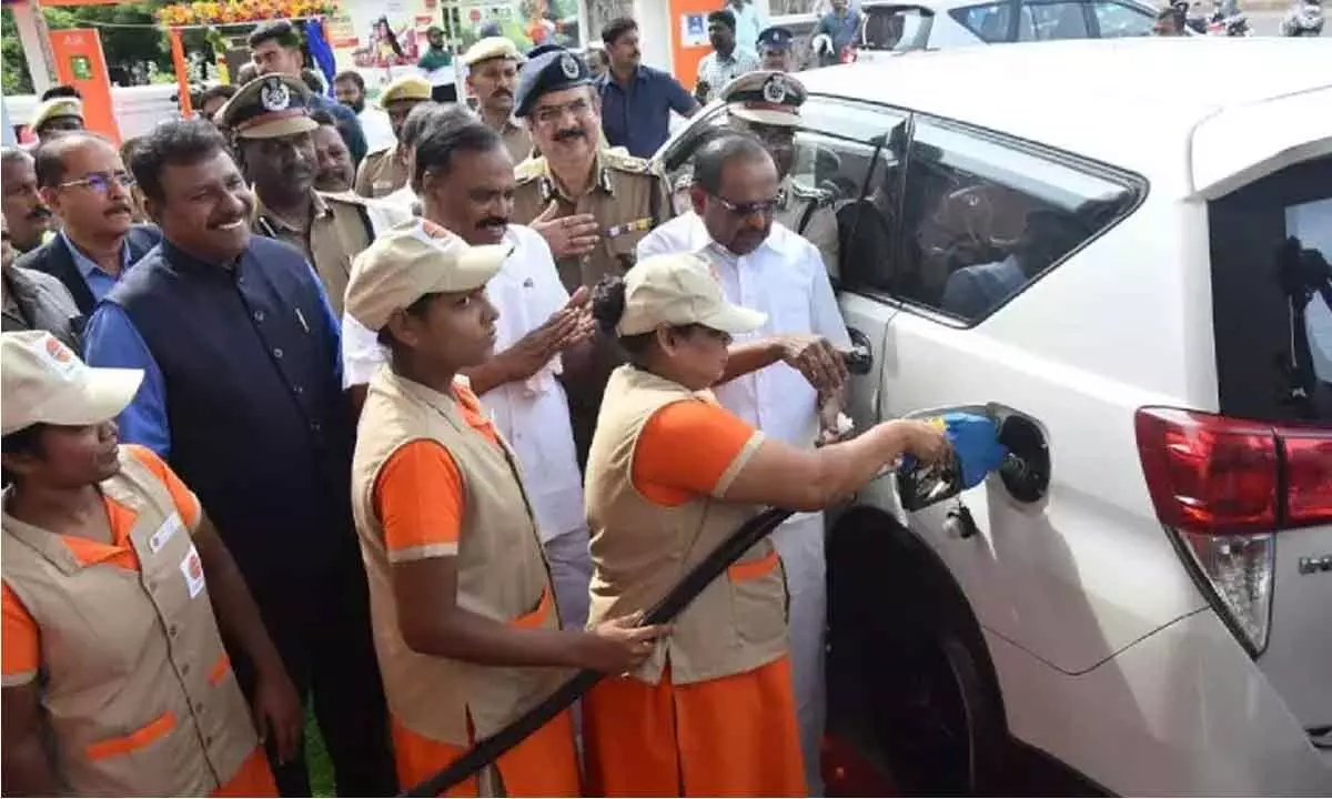 Fuel outlet run by women convicts opens in Chennai RITZ